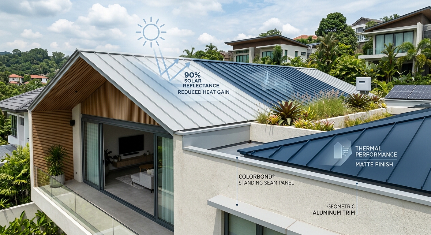 Cool Roof Design Strategies for Tropical Architecture